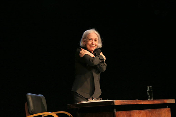 A atriz e escritora Fernanda Montenegro