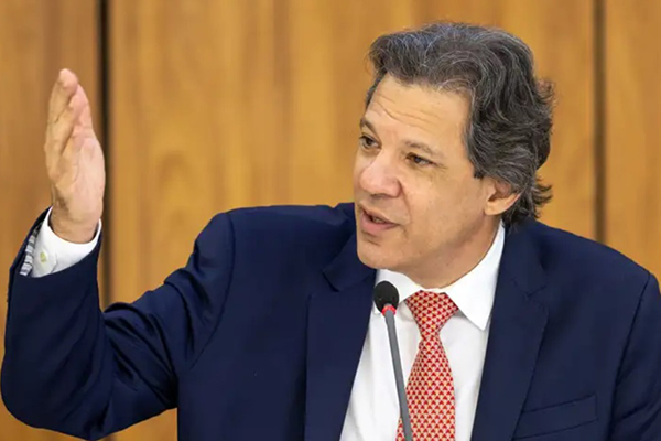 O ministro Fernando Haddad (Fazenda) O ministro Fernando Haddad (Fazenda)