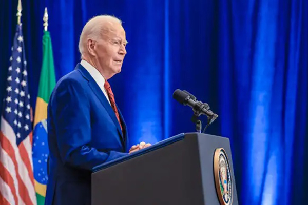 O presidente dos EUA, Joe Biden