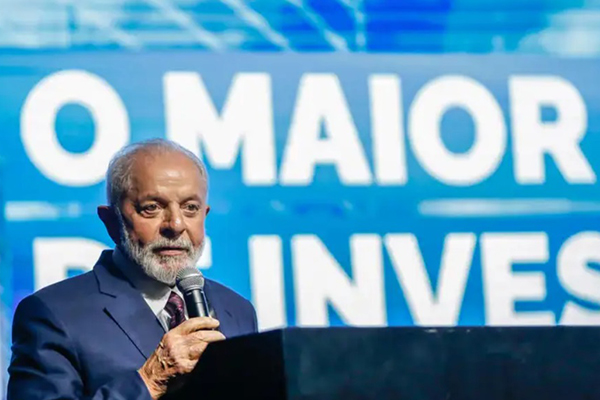 O presidente Lula