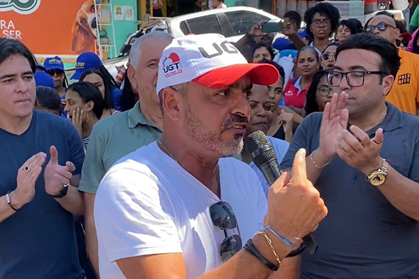 O presidente da UGT-BA, Marcelo Carvalho O presidente da UGT-BA, Marcelo Carvalho