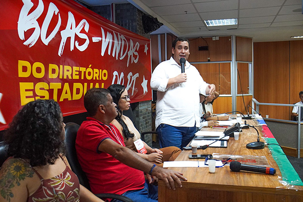 Reunião do diretório estadual do PT