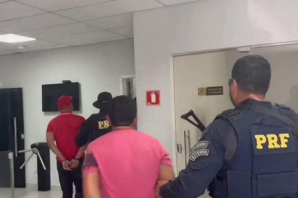 Deibson Nascimento e Rogério Mendonça, fugitivos do presídio federal de Mossoró (RN), após recaptura