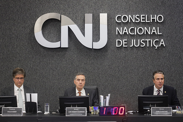 Sessão plenária do CNJ