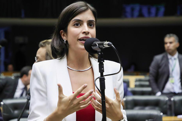 A pré-candidata à Prefeitura de São Paulo Tabata Amaral (PSB)