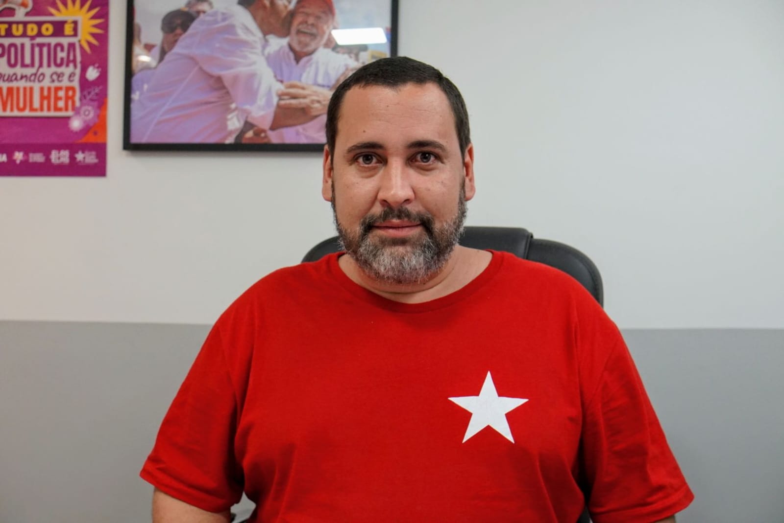 O presidente do Partido dos Trabalhadores da Bahia, Éden Valadares