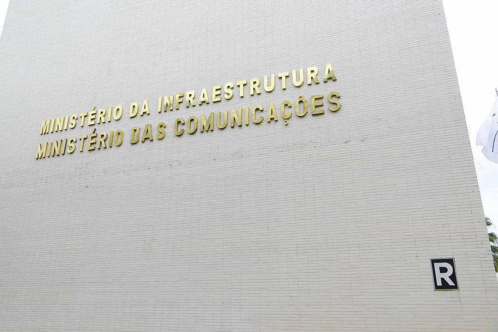 Fachada do prédio do Ministério das Comunicações em Brasília
