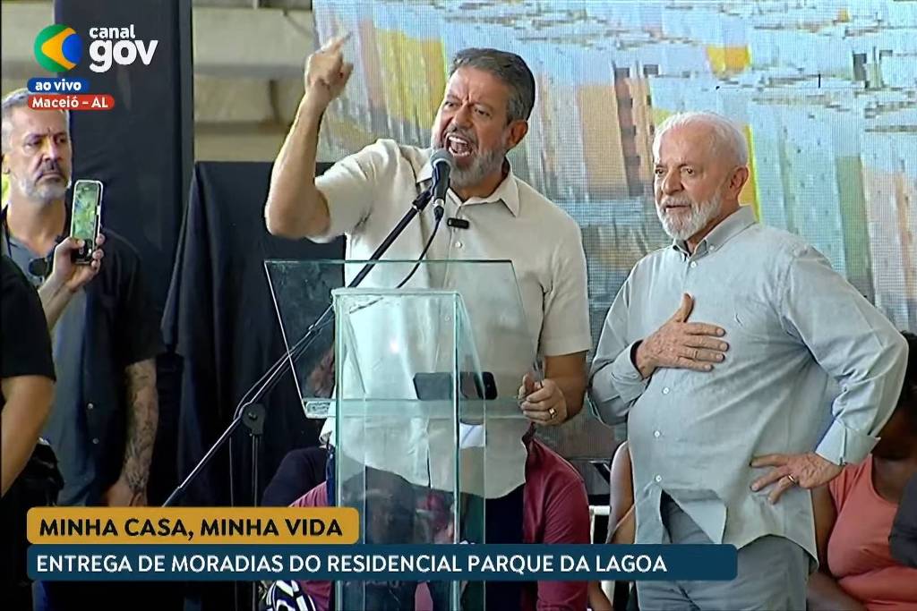 Lira é vaiado em evento com Lula em Alagoas
