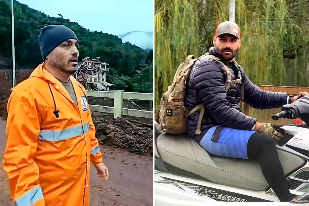 Carlos, na região serrana de Bento Gonçalves, e Eduardo Bolsonaro na região de Eldorado do Sul Carlos, na região serrana de Bento Gonçalves, e Eduardo Bolsonaro na região de Eldorado do Sul