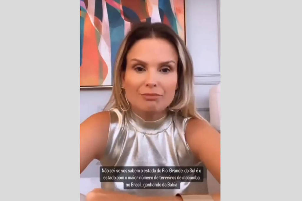 Ministério Público de MG denuncia influenciadora que associou tragédia no RS a 'terreiros de macumba'