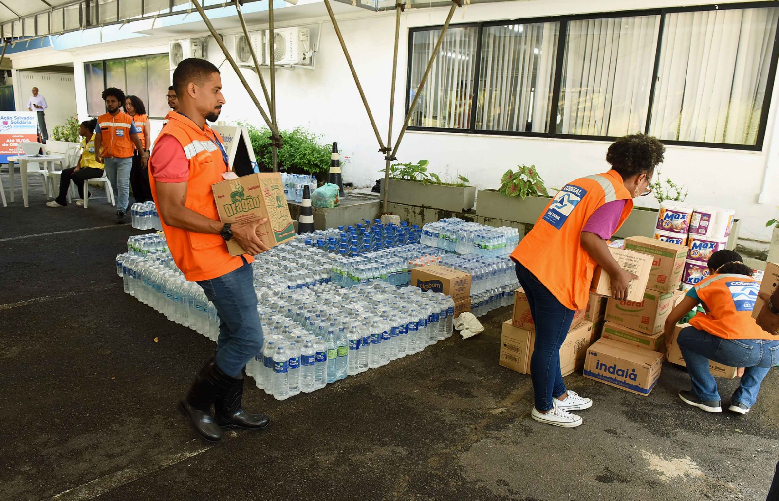 A campanha começou nesta quarta-feira (8), com o posto de coleta na sede da Defesa Civil de Salvador (Codesal), na Av. Bonocô