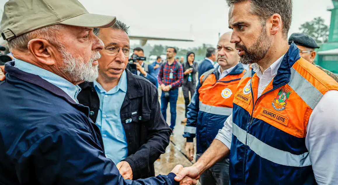 Lula garante recursos para o Rio Grande do Sul, após temporais
