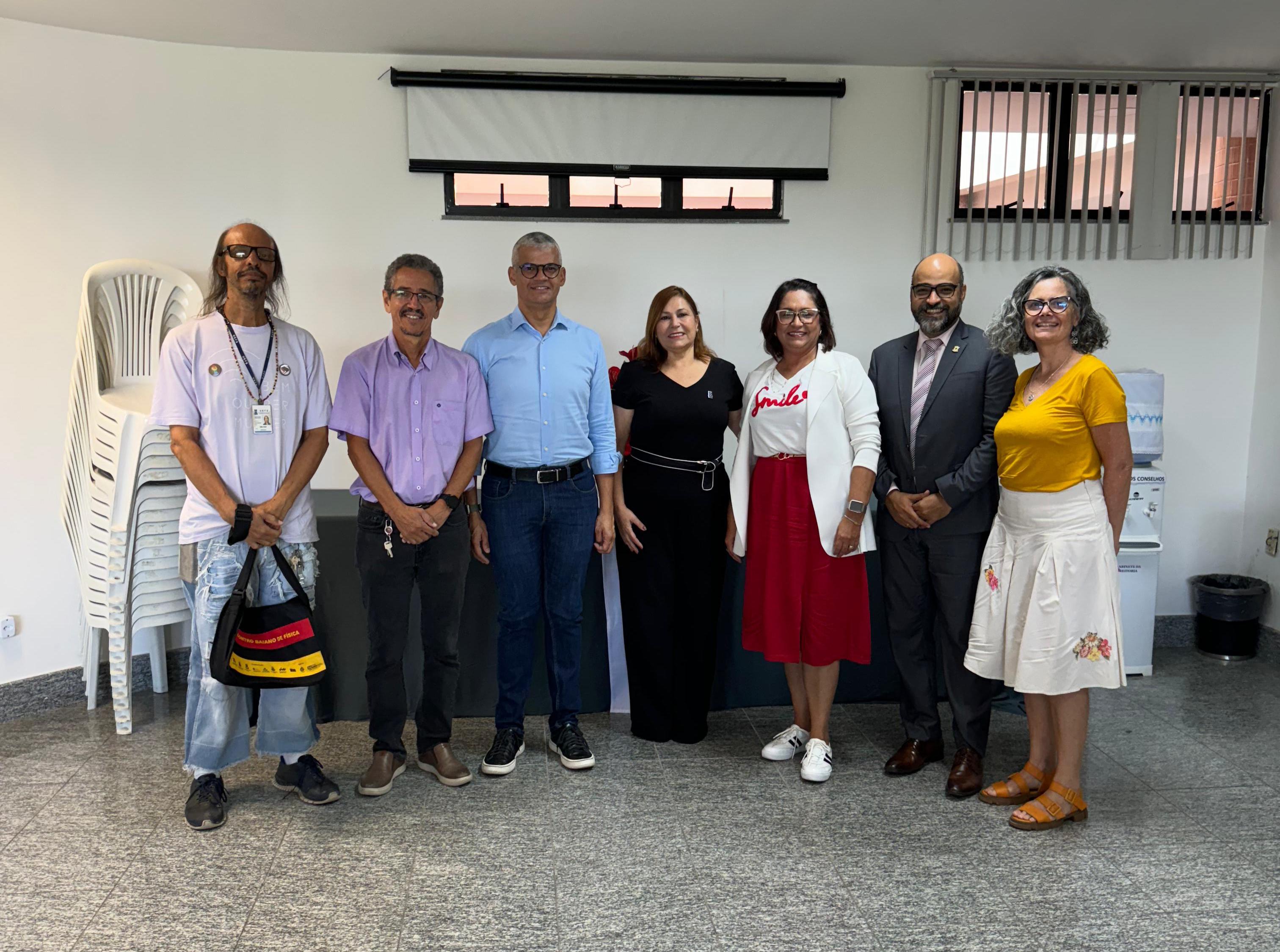 A parceria foi reiterada em uma reunião na reitoria da UEFS