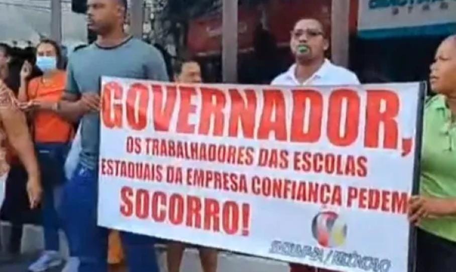 Funcionários da empresa Confiança exigem pagamentos pendentes; Sindilimp busca diálogo entre as partes
