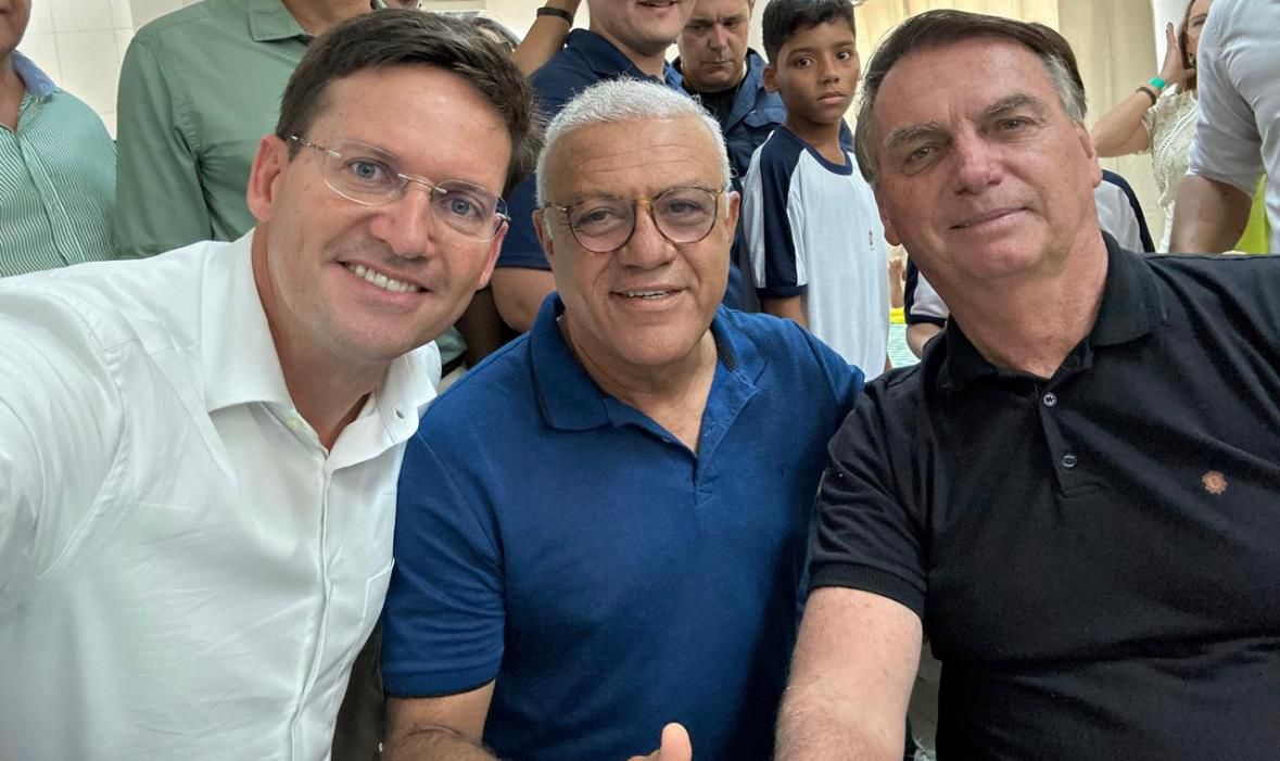 João Roma, Francisco França e Jair Bolsonaro