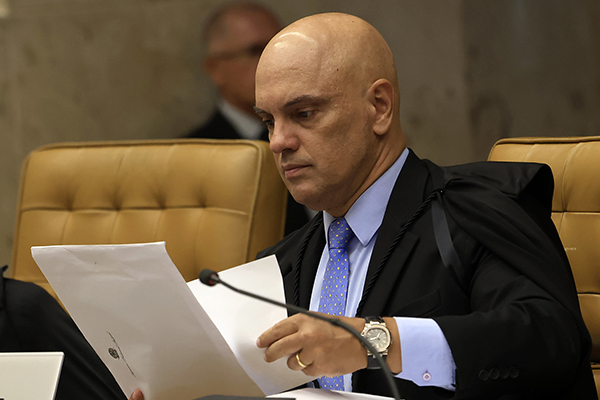 O ministro Alexandre de Moraes, do STF O ministro Alexandre de Moraes, do STF