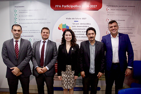 Planejamento governamental para o desenvolvimento sustentável foi tema de reunião entre Estado e União