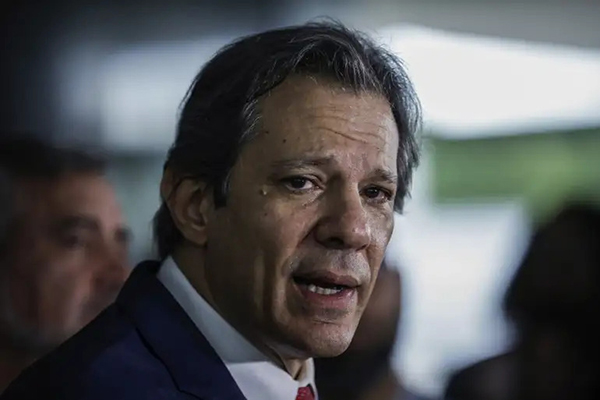 O ministro Fernando Haddad (Fazenda)