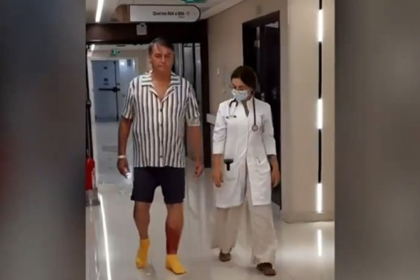 O ex-presidente Jair Bolsonaro (PL) está internado no Hospital Vila Nova Star, em São Paulo