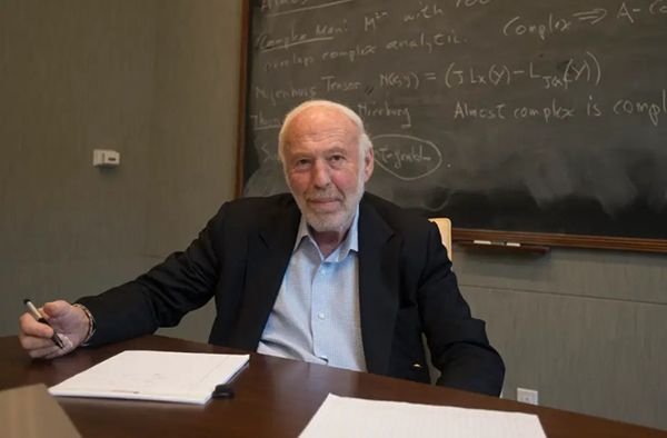 O matemático Jim Simons