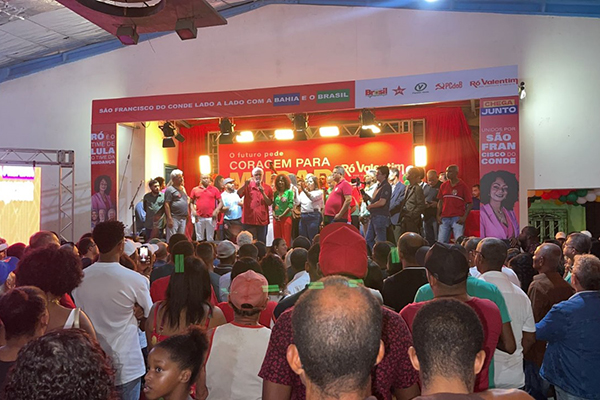 Lançamento da pré-candidatura de Ró Valetim a prefeita de São Francisco do Conde