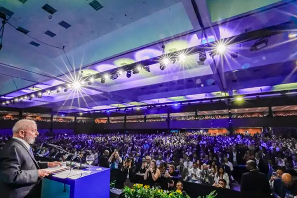 O presidente Lula (PT)