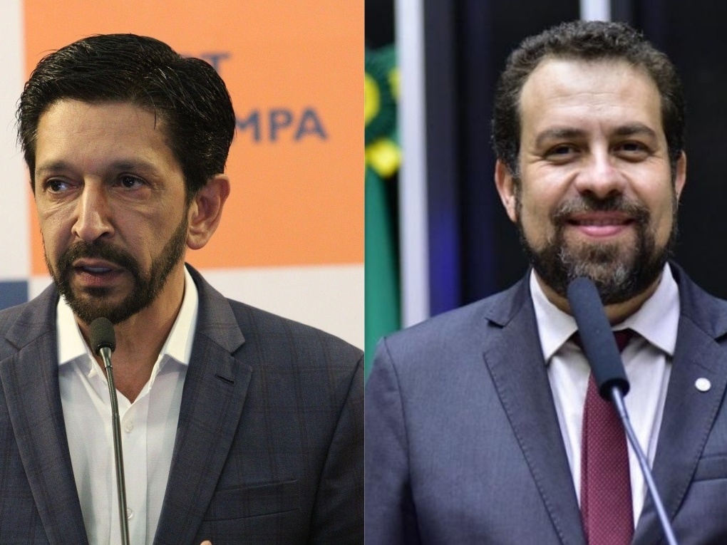 Ricardo Nunes (MDB) e Guilherme Boulos (PSOL) Ricardo Nunes (MDB) e Guilherme Boulos (PSOL)