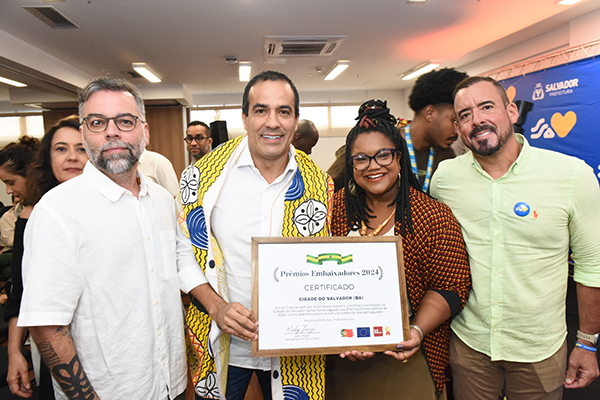 Prefeito Bruno Reis afirmou que prêmio é um reconhecimento importante para Salvador Prefeito Bruno Reis afirmou que prêmio é um reconhecimento importante para Salvador