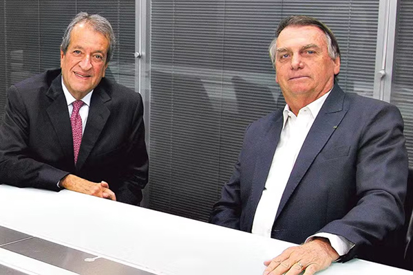 Valdemar Costa Neto e Jair Bolsonaro Valdemar Costa Neto e Jair Bolsonaro