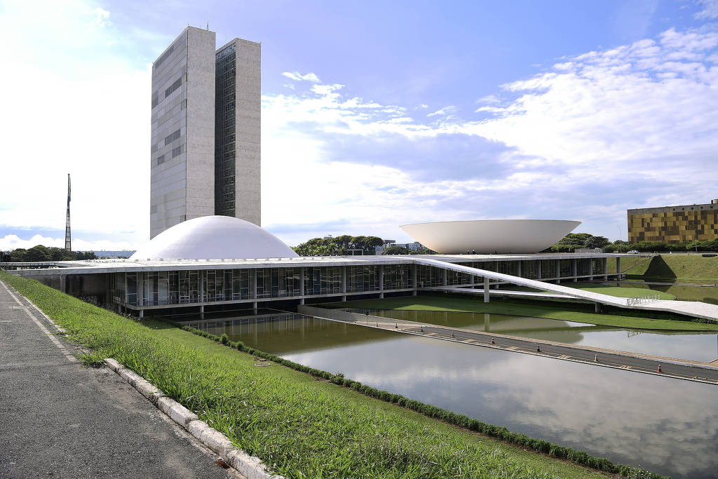 Fachada do Congresso Nacional, em Brasília