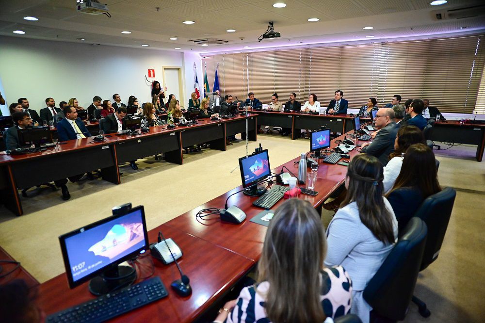 Foi apresentado um vídeo que destacou as principais iniciativas desenvolvidas pelo Ministério Público 