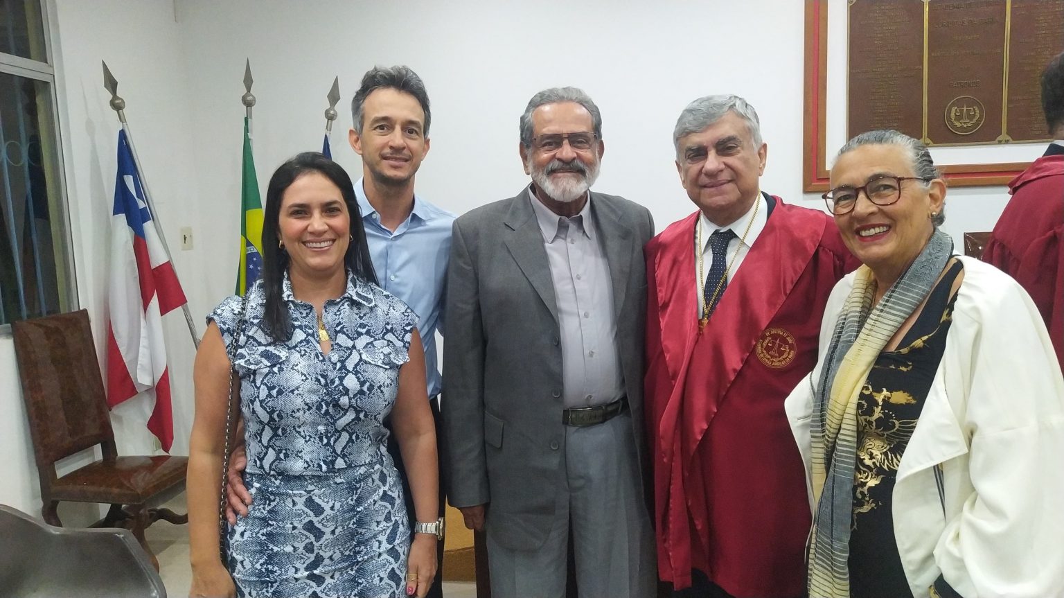 A solenidade ocorreu na sede da instituição, localizada no bairro da Graça, em Salvador