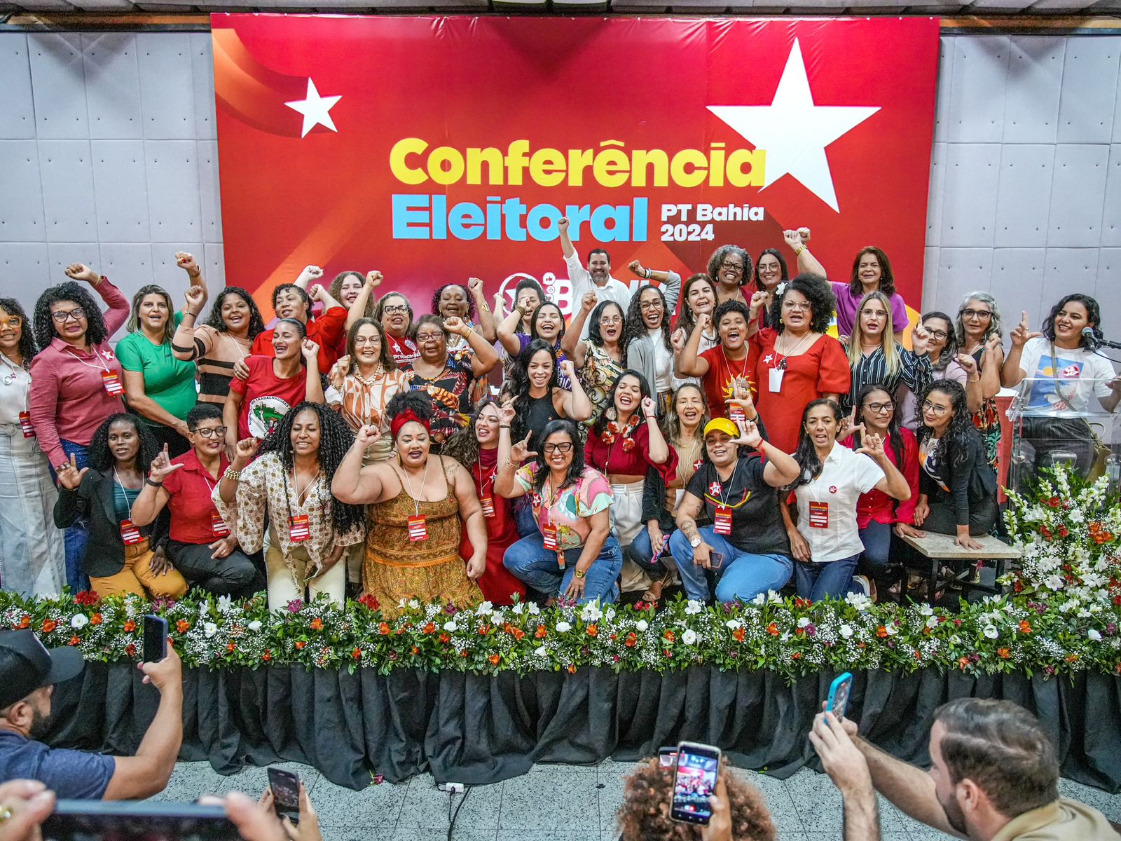 Conferência Eleitoral do PT Bahia reúne representantes petistas de mais de 300 municípios