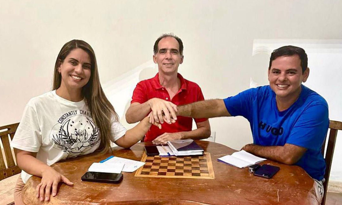 Chapa terá Paloma como candidata a prefeita e Thiago Santana como candidato a vice-prefeito