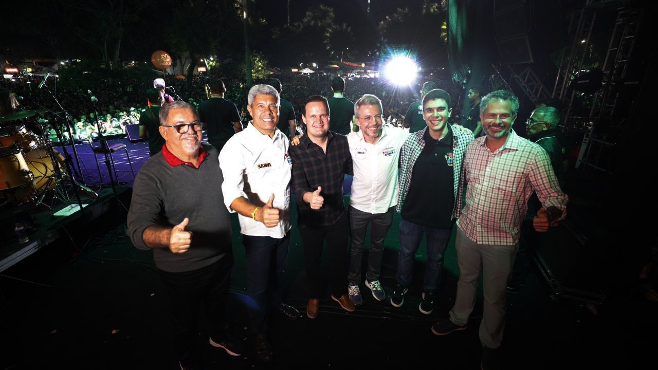 Jerônimo Rodrigues participa do São João de Amargosa Jerônimo Rodrigues participa do São João de Amargosa