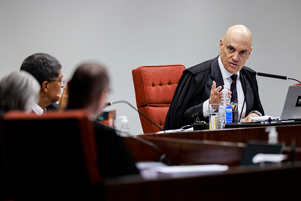 Ministro Alexandre de Moraes é o relator do inquérito que investiga os mandantes da morte da vereadora Marielle Franco (PSOL) Ministro Alexandre de Moraes é o relator do inquérito que investiga os mandantes da morte da vereadora Marielle Franco (PSOL)