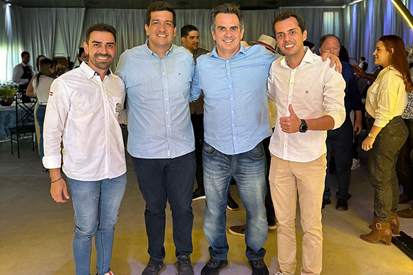 O senador Ciro Nogueira (PP-PI) esteve na 18ª edição do Bahia Farm Show