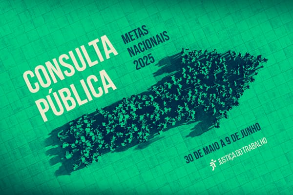 O levantamento está sendo feito de forma unificada nacionalmente em todo o judiciário trabalhista