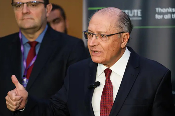 O vice-presidente Geraldo Alckmin