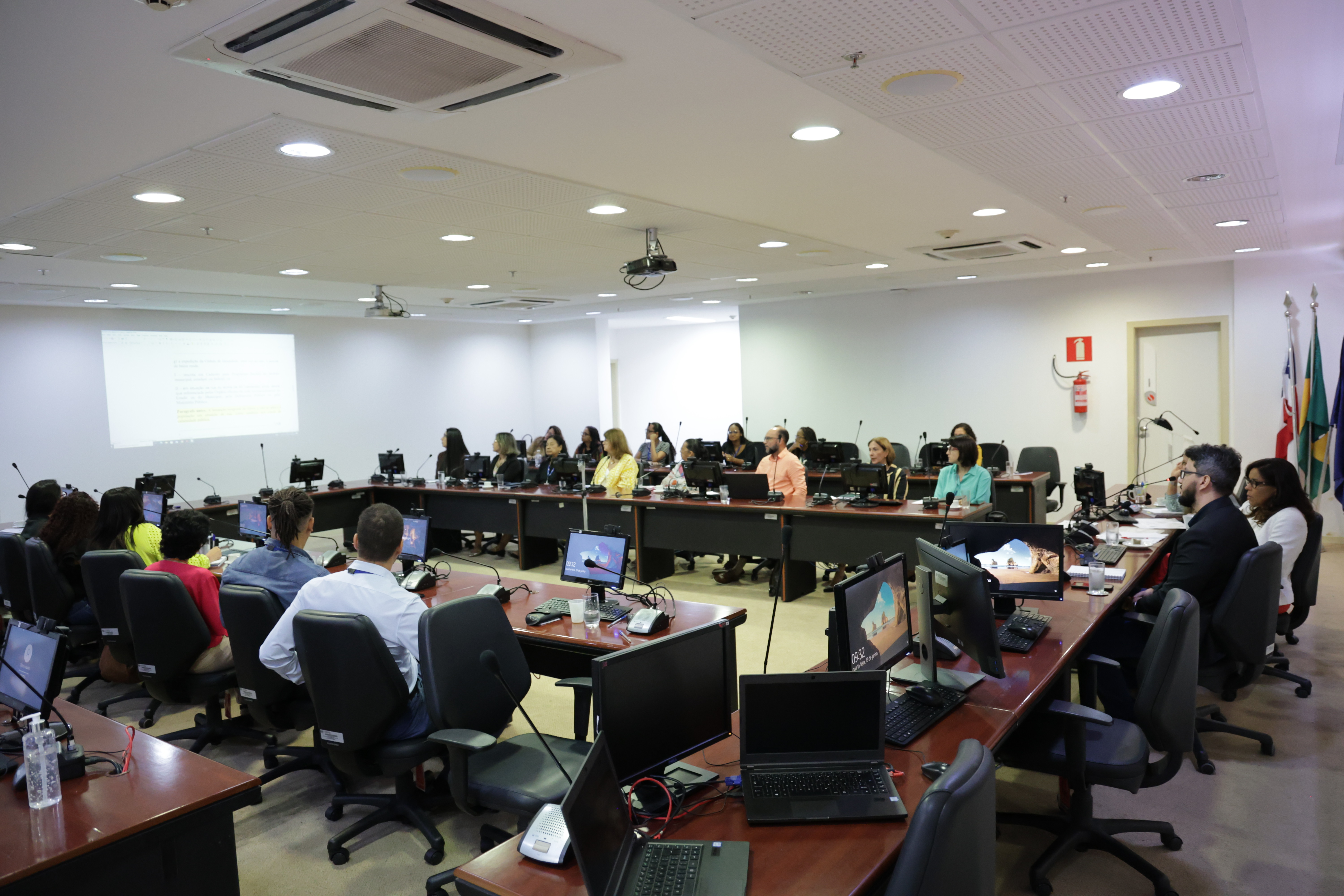 Encontro foi coordenado pelo Centro de Apoio Operacional às Promotorias de Justiça Cíveis, Fundações e Eleitoral (Caocife)