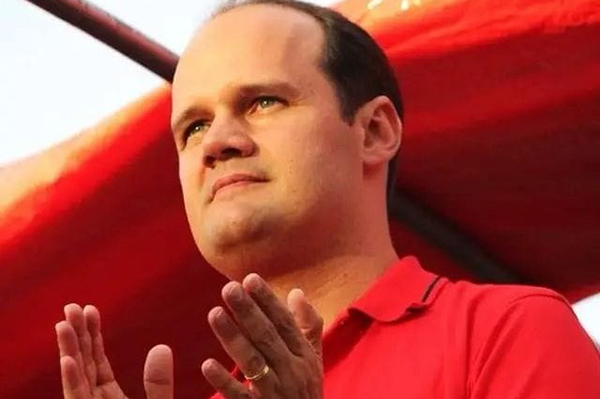 O prefeito de Amargosa, Júlio Pinheiro (PT)