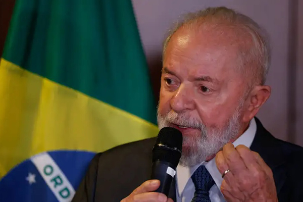 O presidente Lula (PT)