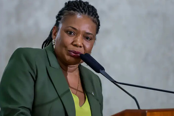 A ministra da Cultura, Margareth Menezes
