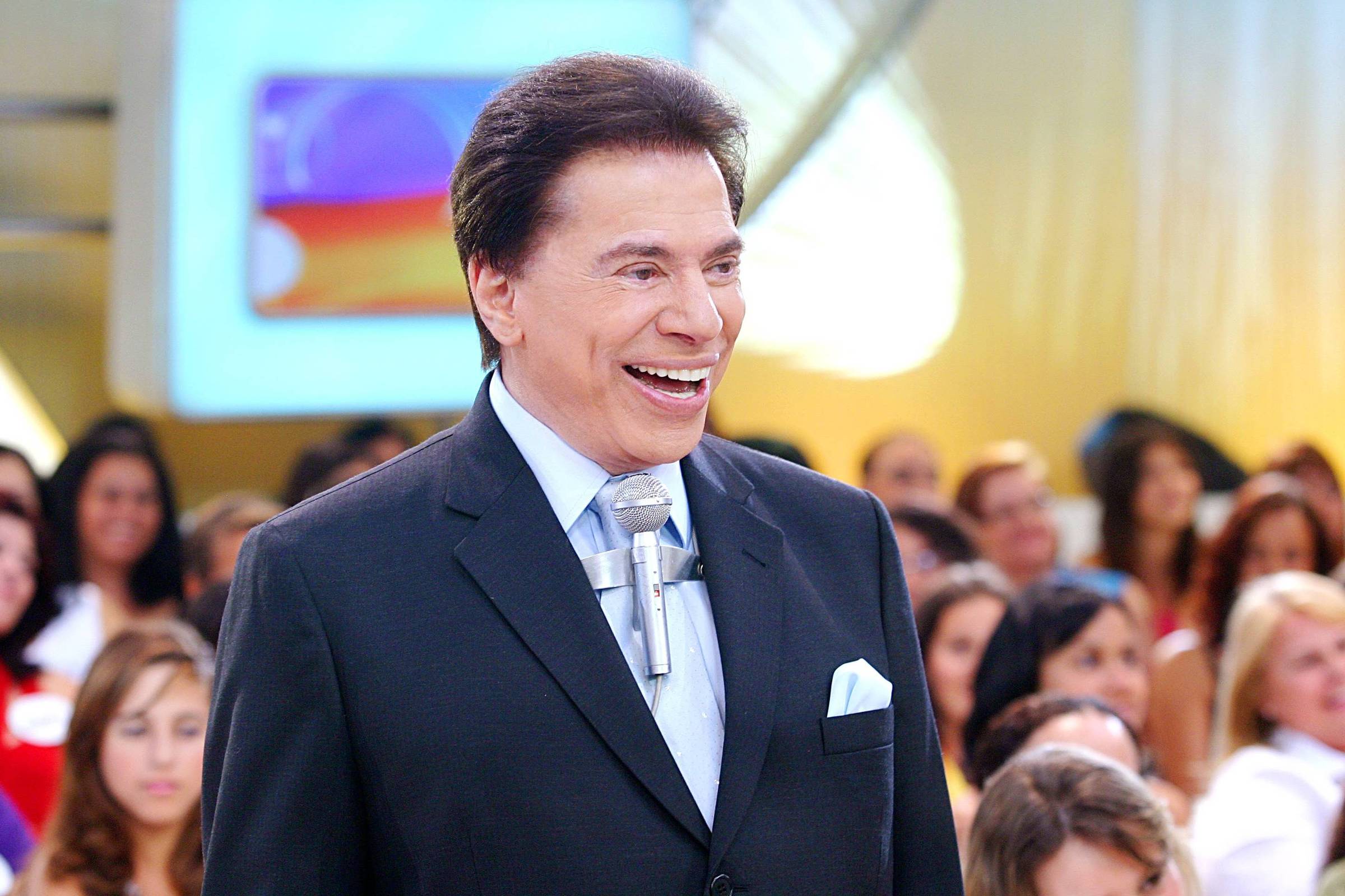 O apresentador Silvio Santos