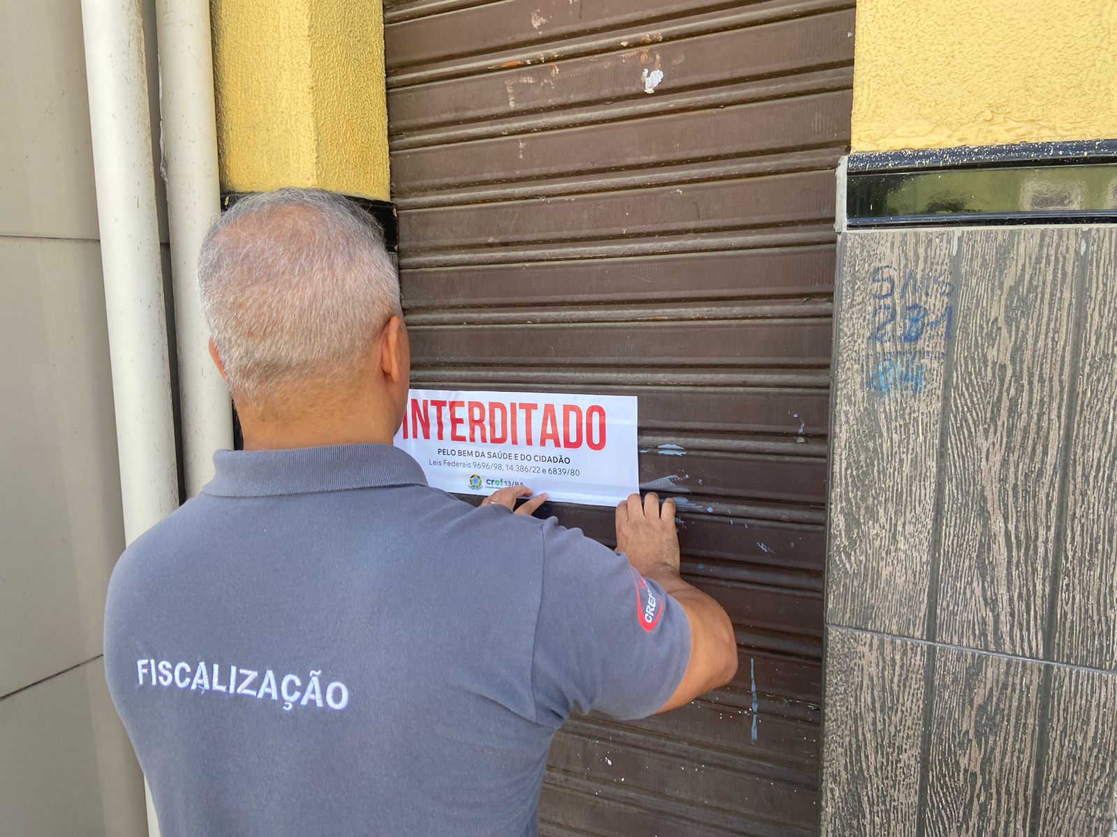 Cref-13 interdita 39 academias no primeiro semestre de 2024 Cref-13 interdita 39 academias no primeiro semestre de 2024