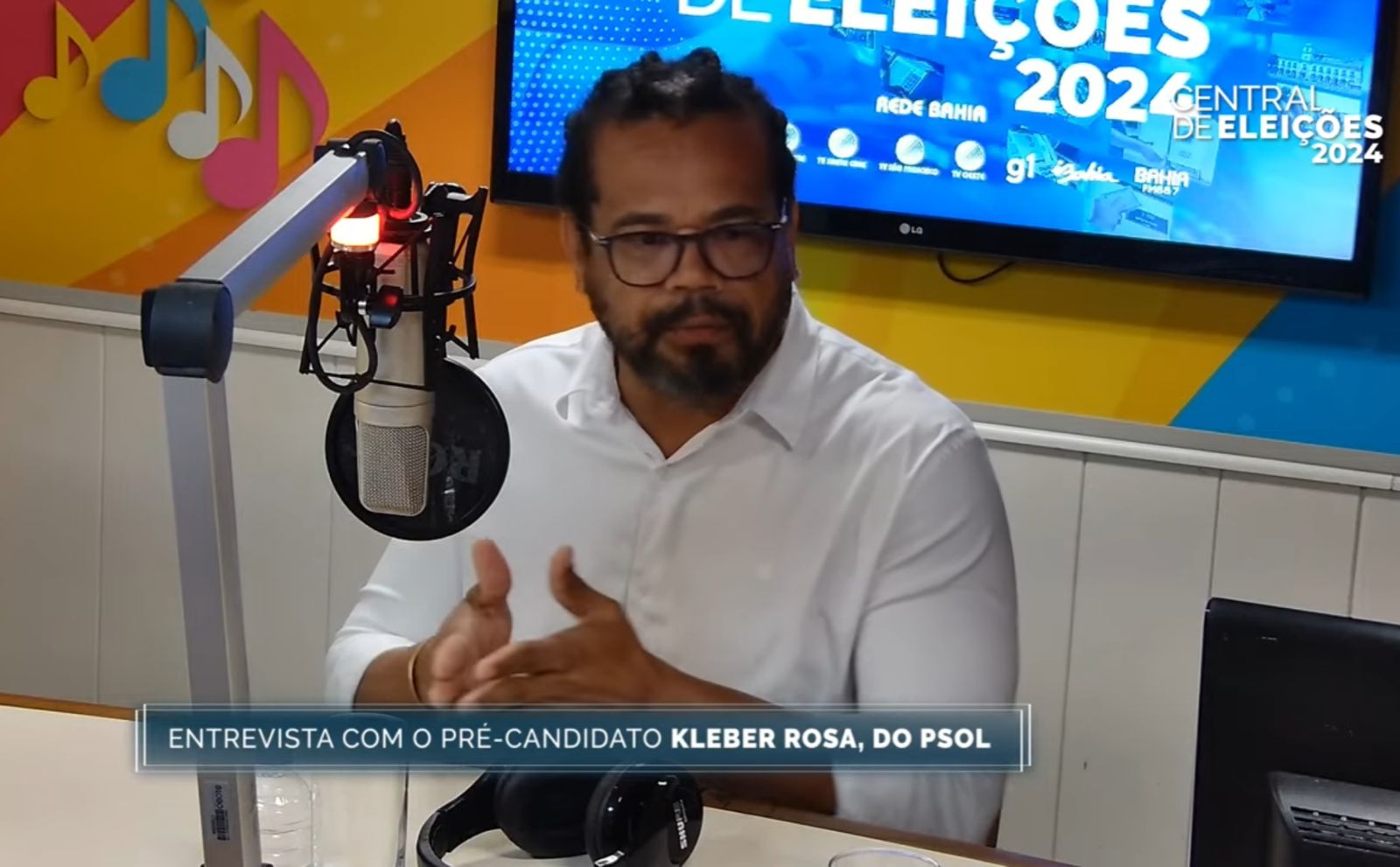 Pré-candidato à Prefeitura de Salvador pelo PSOL, Kléber Rosa 