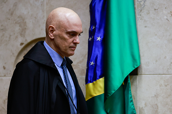 O ministro Alexandre de Moraes, do STF (Supremo Tribunal Federal) O ministro Alexandre de Moraes, do STF (Supremo Tribunal Federal)
