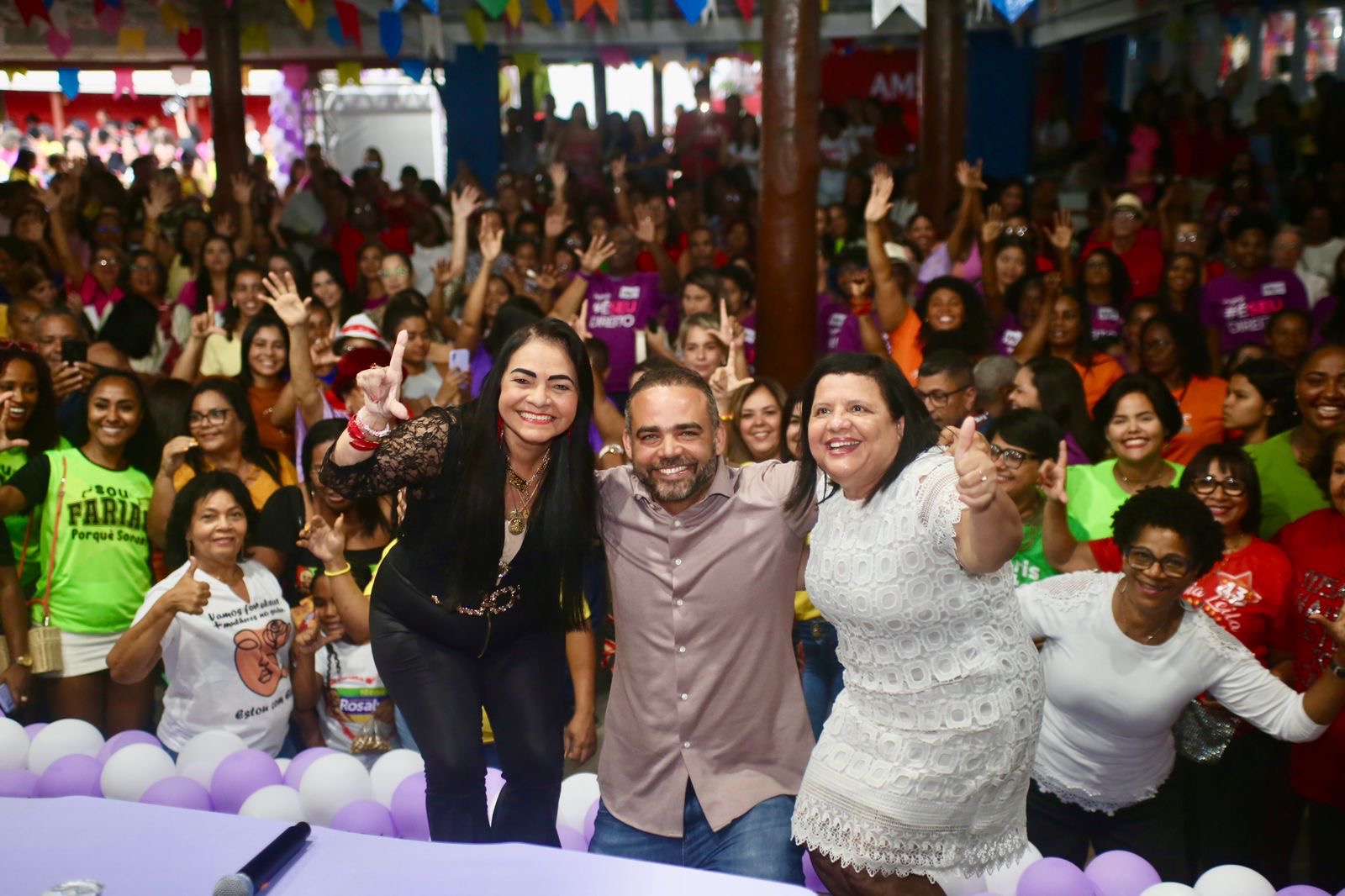 Rosalvo e Naide promovem PGP Mulher em Lauro de Freitas