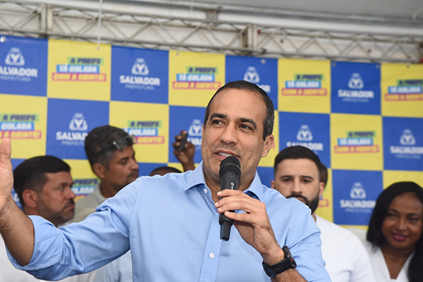 O prefeito Bruno Reis O prefeito Bruno Reis