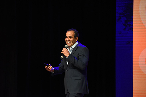 O prefeito Bruno Reis